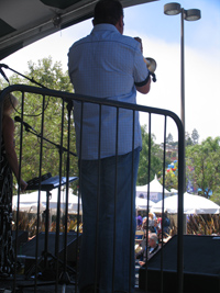 Photo of Jim Hale at the Palos Verdes Street Fair and Music Festival